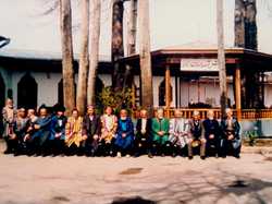 г. Душанбе. Встреча со старейшинами мусульман 1989 г.