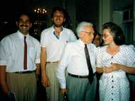 1991 Haifa, auf unserer Pilgerreise mit Dr. Furutan 