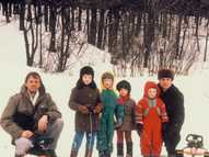 1989 Moskau mit Freunden