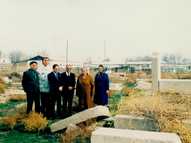 1989 Ashkhabad am alten Baha'i-Friedhof