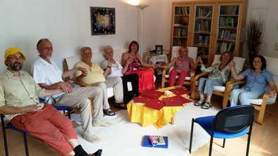 A meeting with friends, in the Bahá'í-Center of Erfurt