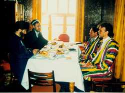 г. Душанбе. Встреча с муфтием Душанбе, 1989 г.