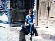 Helmut unterwegs in Samarkand 1982